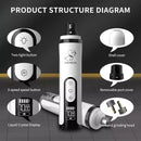 Electric Pet Nail Clipper with 2 LED Light