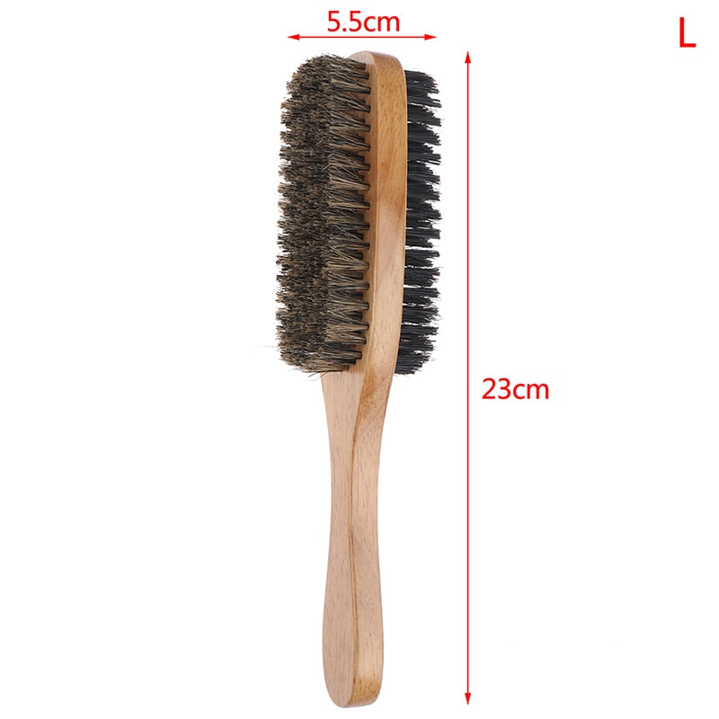 Men Boar Bristle Hair Brush