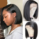Lace Closure Bob Frontal  human hair Wig