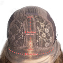 T Part Lace Closure human hair wig