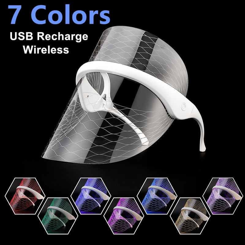 Colors LED light Therapy face mask