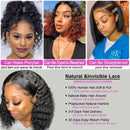 Jerry Curly Short Bob brazilian hair Wig