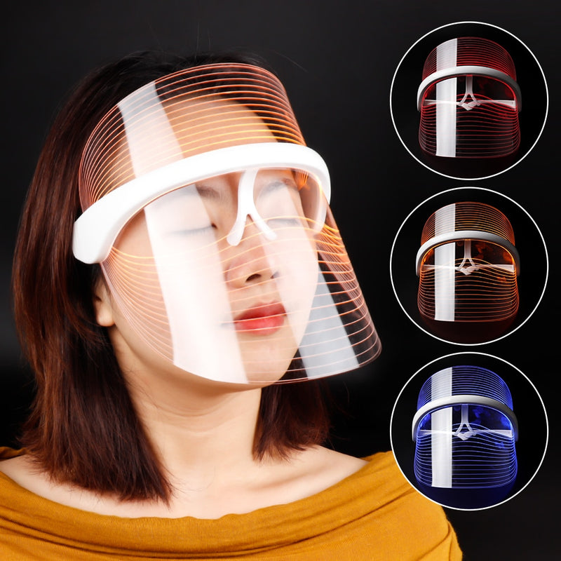 Colors LED light Therapy face mask