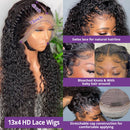 Curly Lace Front Human Hair Wig