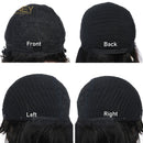 Bangs Non Lace Front Straight Human Hair Wig