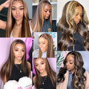 Brazilian Hair HD 13x1 Lace Front Ombre Wig