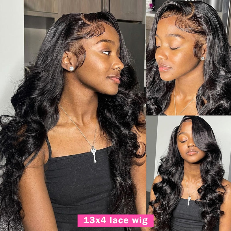 Body Wave 13x6 HD Lace Frontal Human Hair Wig 180%