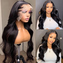 Body Wave Lace Front 4x4 Closure Wig Brazilian Loose Wave 180%