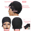 Glueless Headband  Brazilian Hair Water Wave Wigs