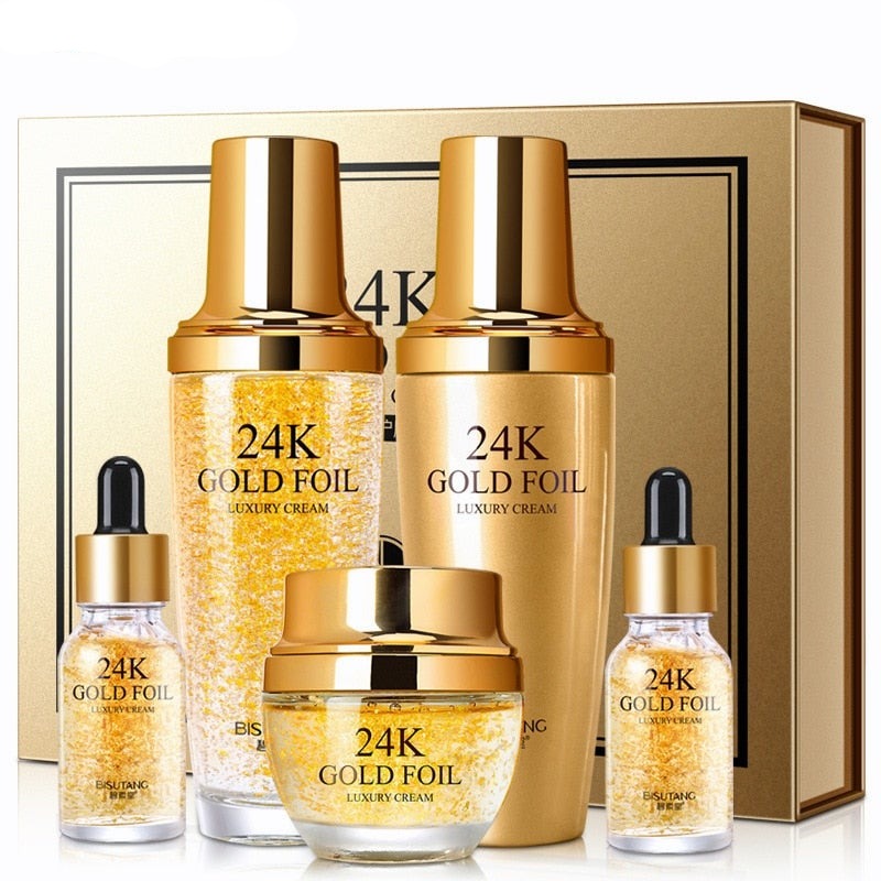 24 K Gold Skincare Set