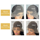 Pre Plucked  Curly Water Wave Lace Front Wig