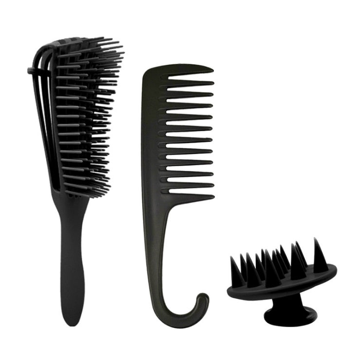 Detangler Hair Brush Set