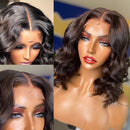 Human Hair Wave Lace Front Wig