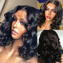 Human Hair Wave Lace Front Wig