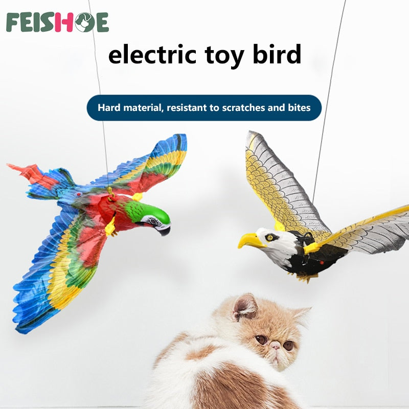 Electric Hanging Eagle Cat Toy