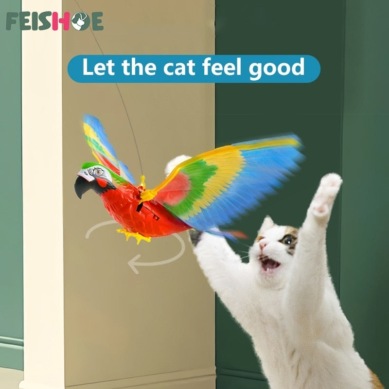 Electric Hanging Eagle Cat Toy