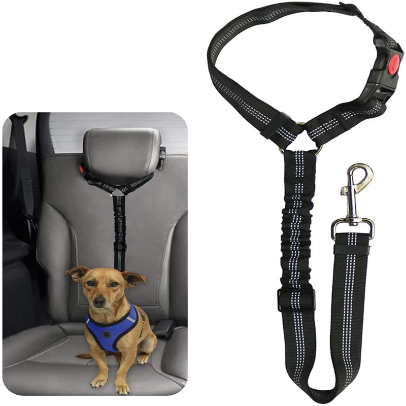 Adjustable Pet Rear Seat Belt Accessories